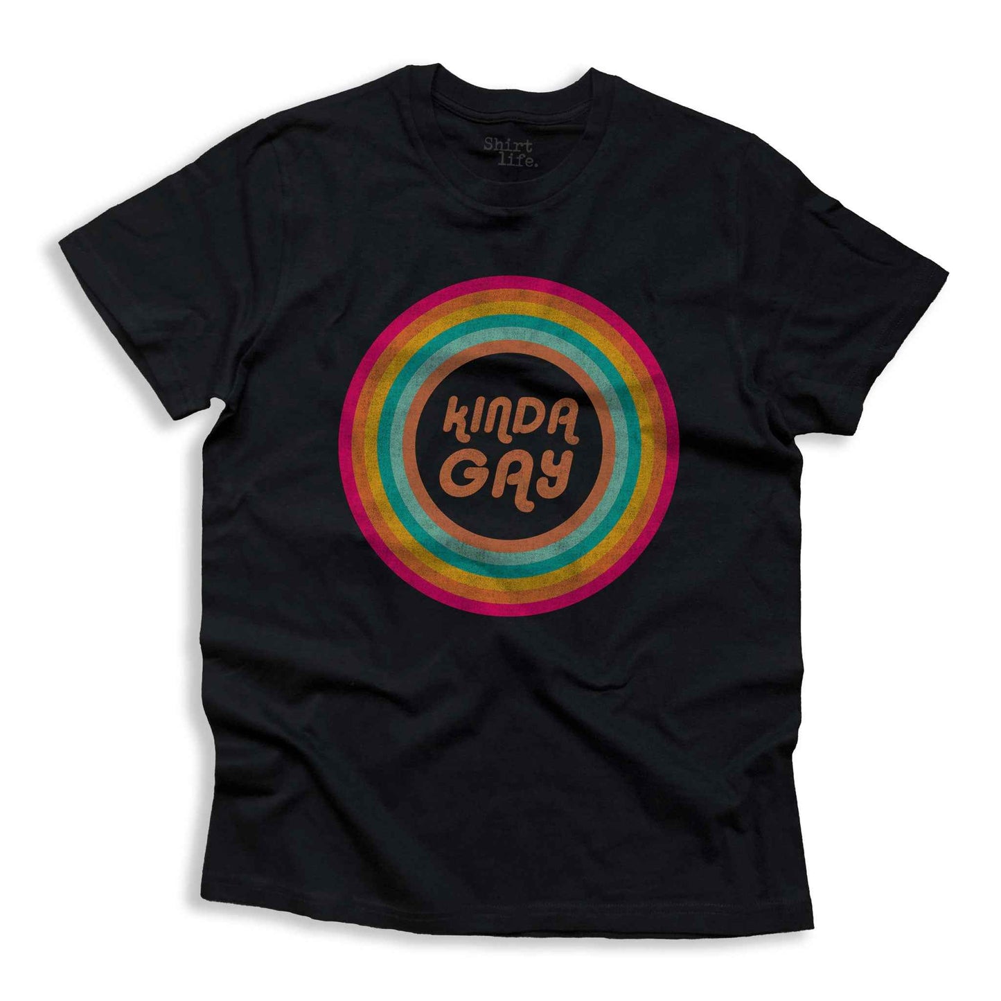 Kinda Gay shirt - sort | Unisex