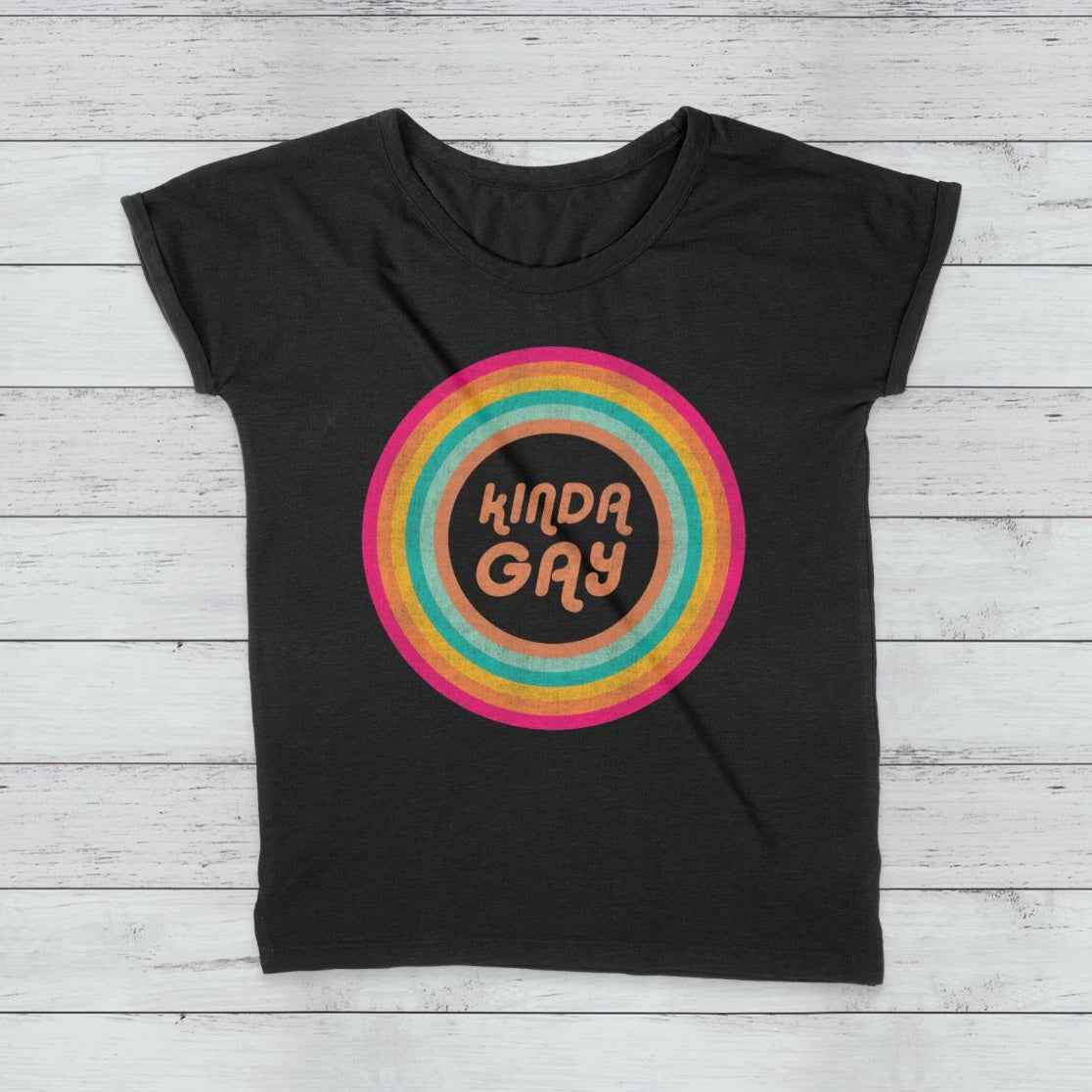 Kinda Gay | Slub shirt