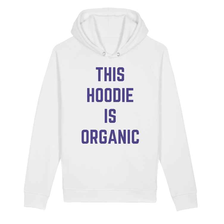 This hoodie is organic - Violet | Hoodie
