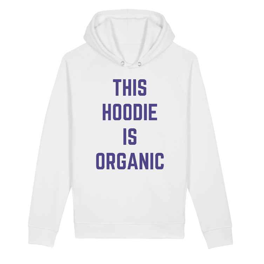 This hoodie is organic - Violet | Hoodie