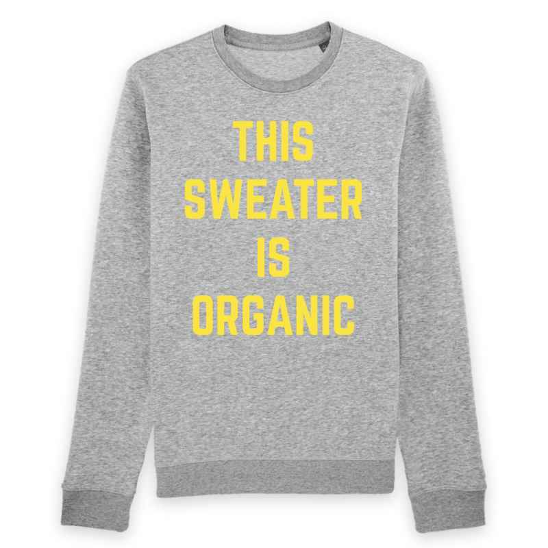 The Sweater is organic - gul | Sweatshirt