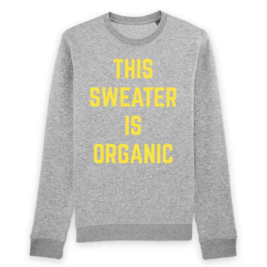 The Sweater is organic - gul | Sweatshirt