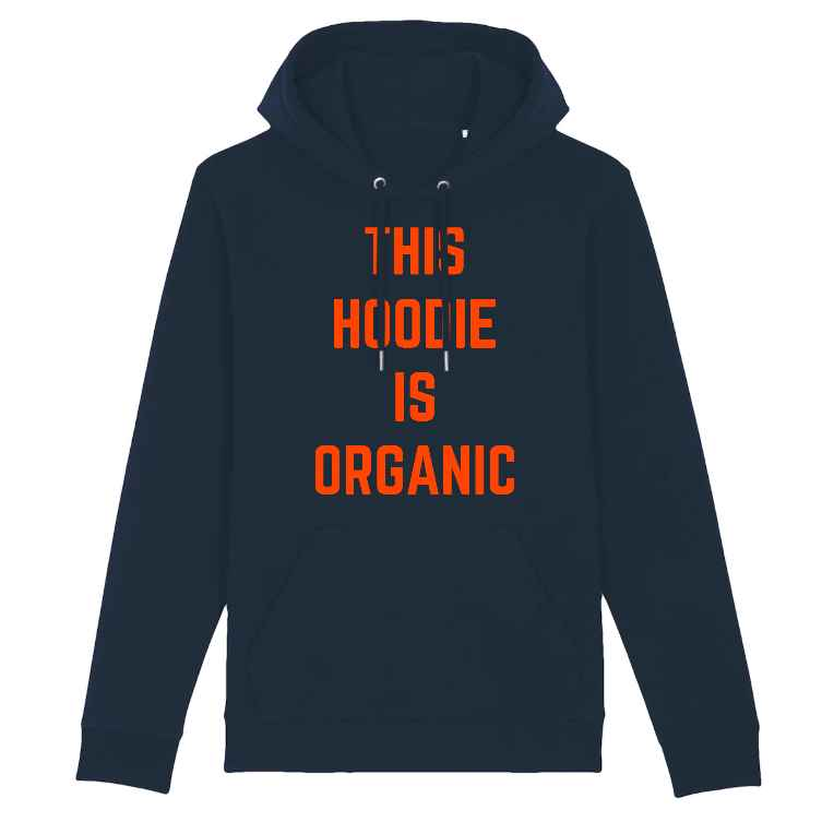 This hoodie is organic - Navy | Hoodie
