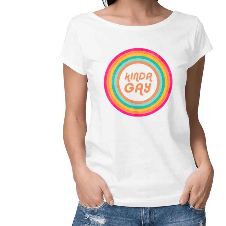 Kinda Gay | Slub shirt