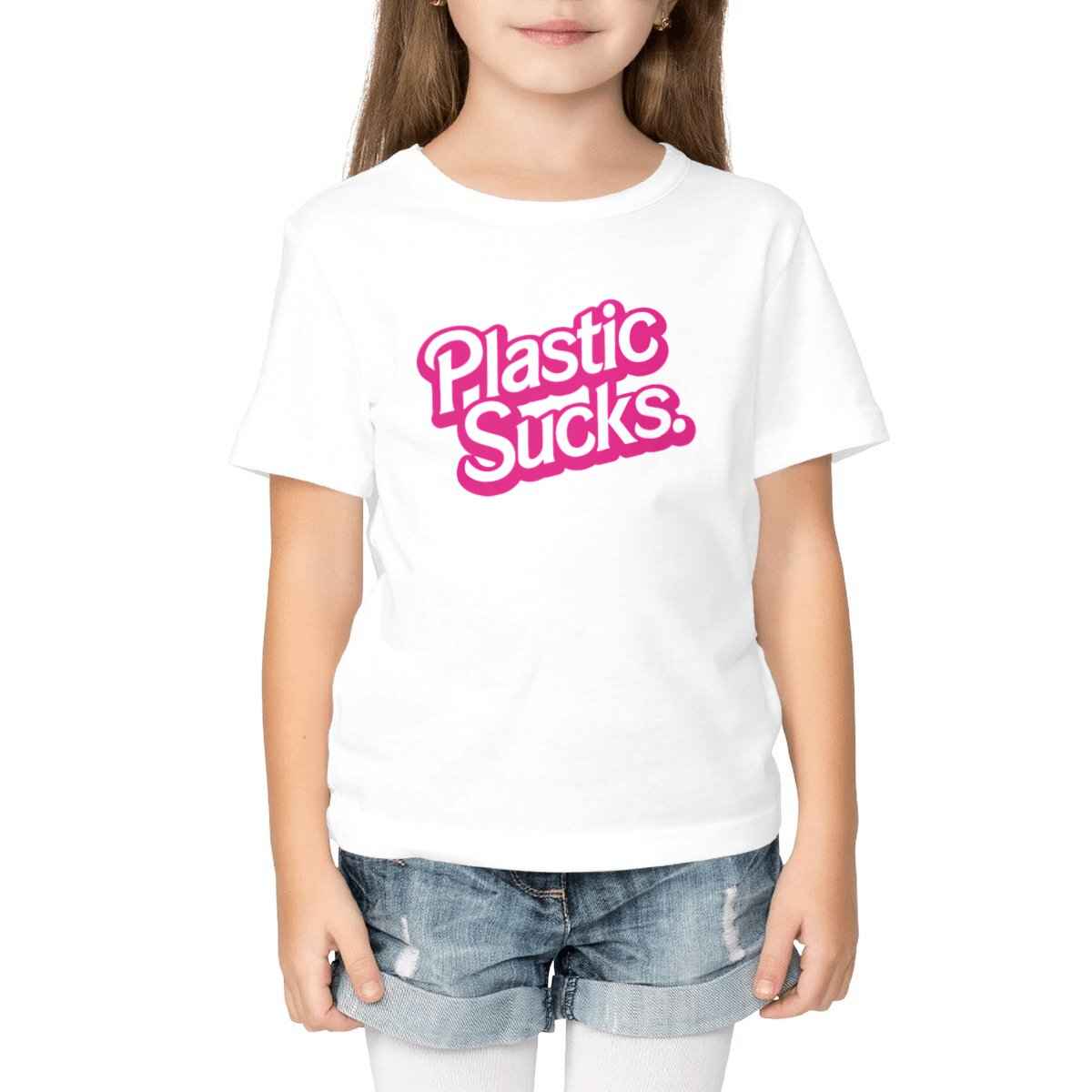 Plastic Sucks | Kids shirt