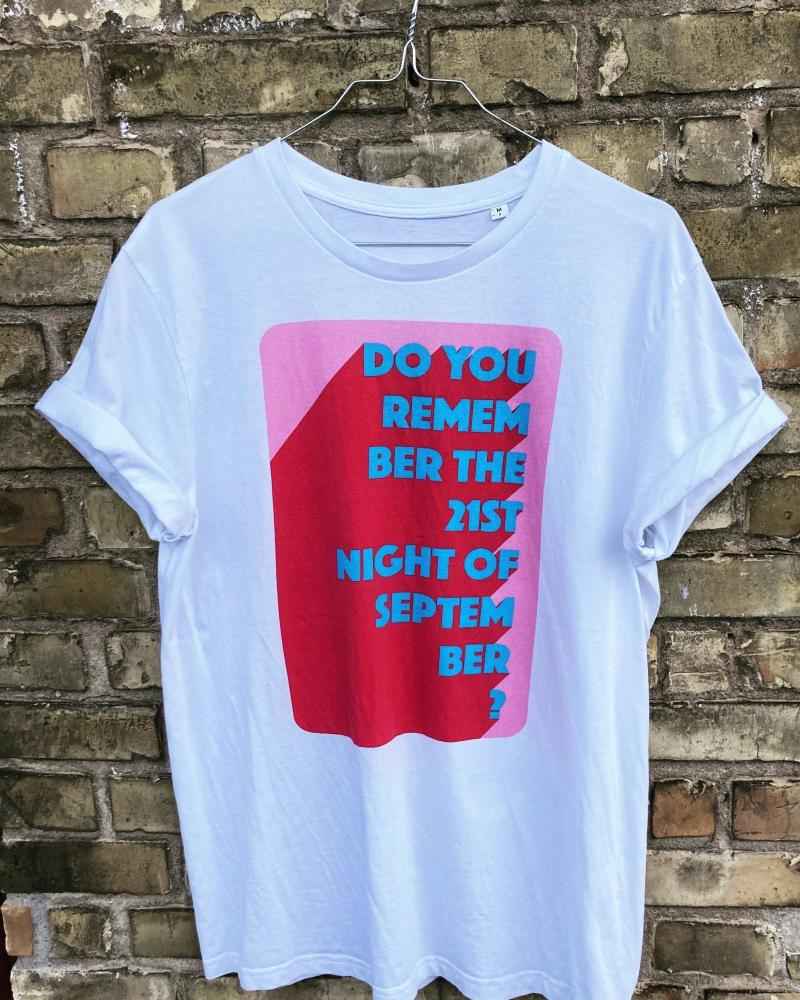 September shirt, hvid | Unisex