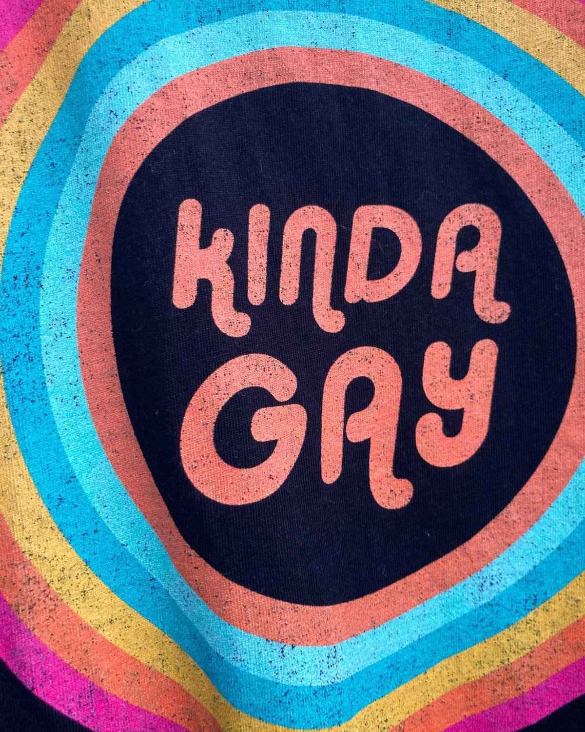 Kinda Gay | Slub shirt