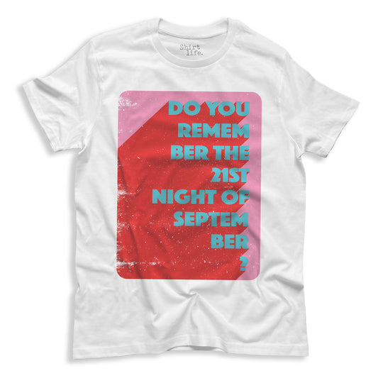 The september shirt - white