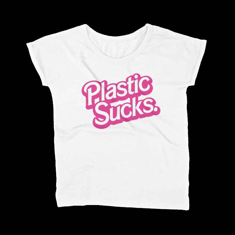 Plastic Sucks | Slub shirt