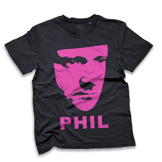 Phil collins vintage black t-shirt