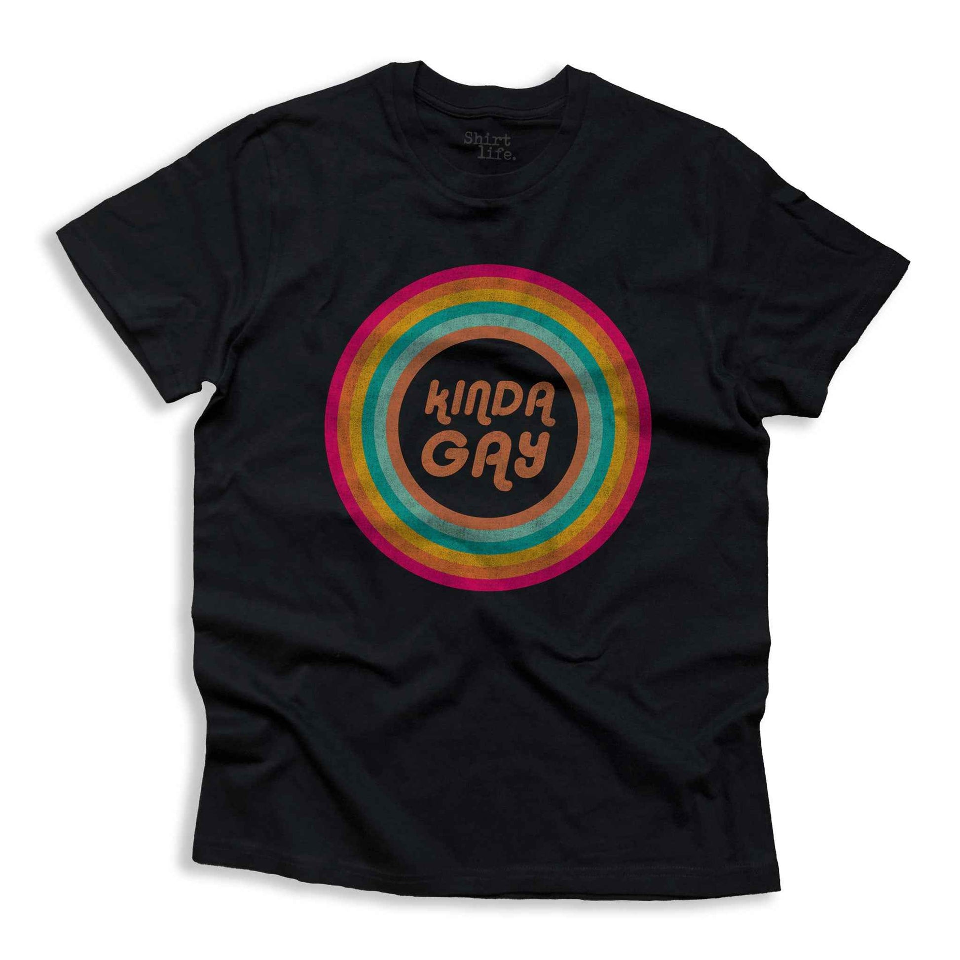 Kinda Gay shirt - sort | Unisex