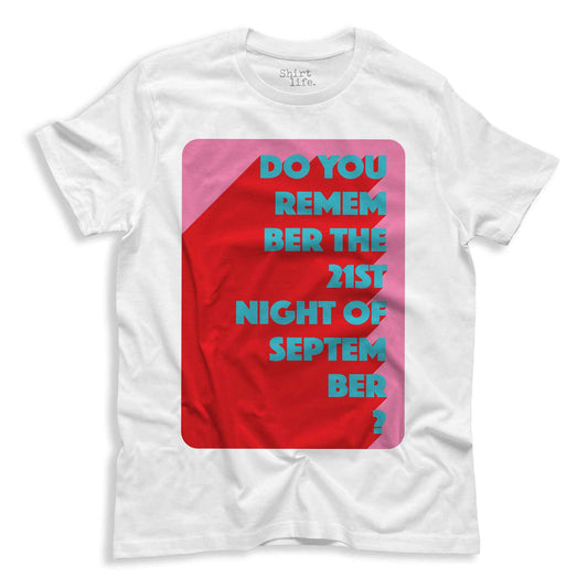 September shirt, hvid | Unisex