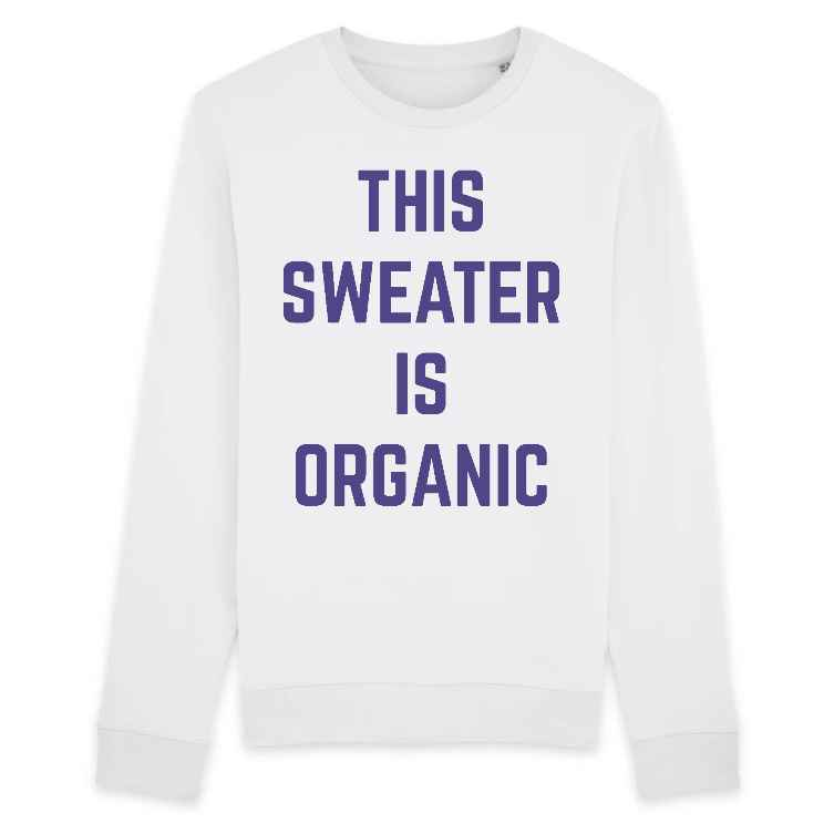 This sweater is organic - Lilla | Hoodie