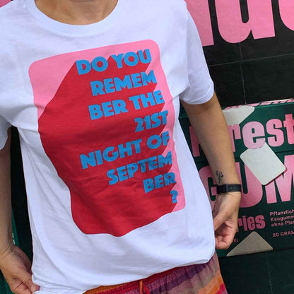 September shirt, hvid | Unisex